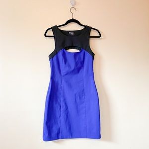 Sparkle & Fade Body-Con Cutout Mini Dress
